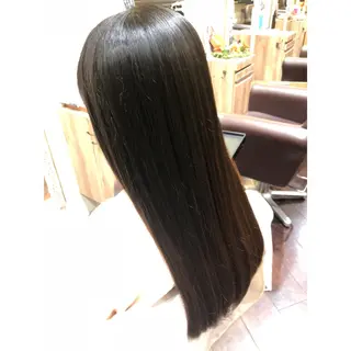 ロング カラー スパイラル波巻き パーマ井本汰壱のヘアスタイル