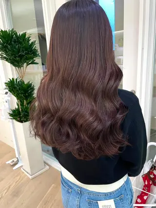 ロング カラー Parve Mix /頓宮 稚愛🤍のヘアスタイル