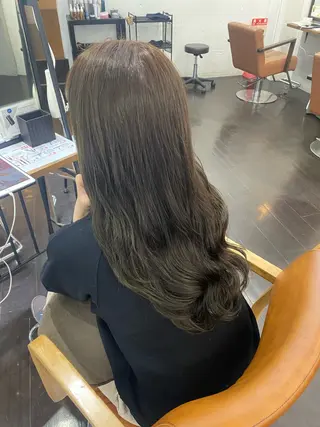 ロング カラー ヘアアレンジ 🍒ᩚ名駅/艶髪 縮毛矯正/あゆ🍒ᩚのヘアスタイル