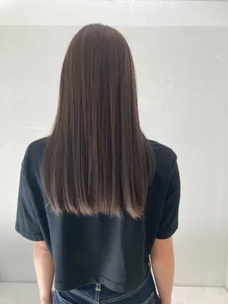 ロング カラー お洒落ベージュ🤎 代官山shibukiのヘアスタイル