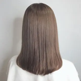 セミロング kiy by ioeのヘアスタイル