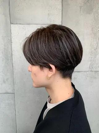 ショート メンズ SITY.天神大名【シティ】所属・🦋mamiya🦋 カットモデル募集のヘアスタイル