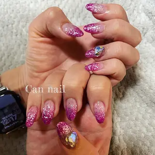 セミロング ネイル Parfum パルファンのネイルデザイン