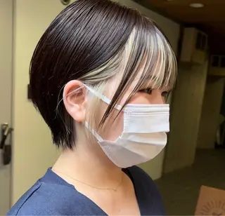 ショート カラー short only salon  TOSS所属・山下 芽のヘアスタイル