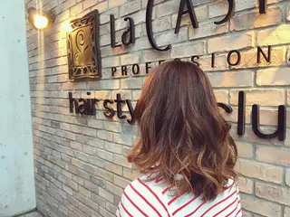 ミディアム カラー La CASTA  hair stylist club所属・大橋 祐介のヘアスタイル