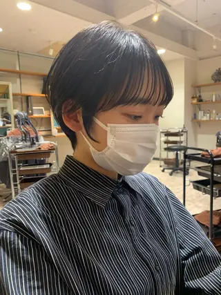 ショート カラー 🍋似合わせ✖️ ｼｮｰﾄﾍｱ🍋早田のヘアスタイル