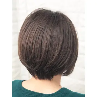 ショート カラー KIZU 髪質改善 オカルト怪談のヘアスタイル