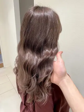 ロング カラー 横山 直輝のヘアスタイル