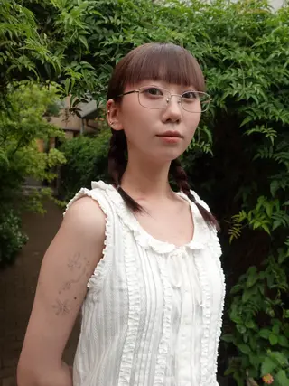 ミディアム カラー sakoda shunkiのヘアスタイル