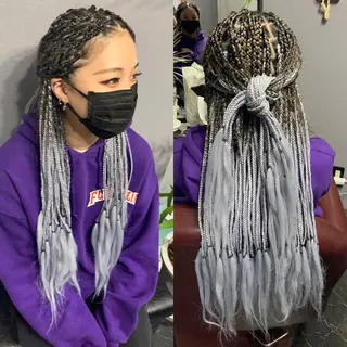 ロング ヘアアレンジ SPINEL Sawaのヘアスタイル