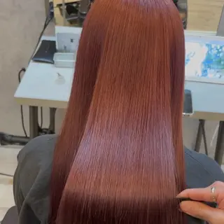 ロング Agu hair aubel 長岡古正寺所属・🩷縮毛矯正特化🩷 ブリーチ毛でも可のヘアスタイル