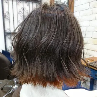 ショート カラー メンズ パーマ ヘアアレンジ ◆ショート/ボブ/ 髪質改善◆松本尚弥のヘアスタイル