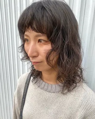 ミディアム 高橋 舟太郎のヘアスタイル