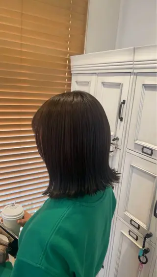 ミディアム 長瀬 友唯のヘアスタイル