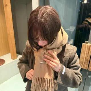 ロング カラー beni yumikoのヘアスタイル