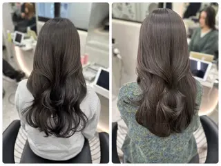 カラー 髪質改善×韓国ヘアサロン Role博多【ロール】所属・✨髪質改善×レイヤー カット🇰🇷山下遥のヘアスタイル