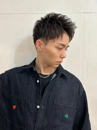 メンズ メンズ特化美容師 水野友貴のヘアスタイル