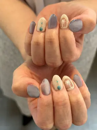 ネイル Aimer Ciel エメシエル大宮ネイルのネイルデザイン