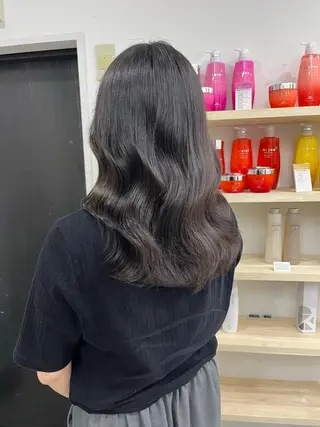 セミロング カラー ヘアアレンジ カットモデル募集🐺 らいと💎のヘアスタイル