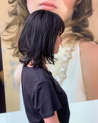 ミディアム 店長 大方康暉のヘアスタイル