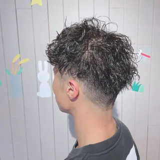 ショート パーマ メンズ ❣️モードケイズ塚口 和田一将のヘアスタイル