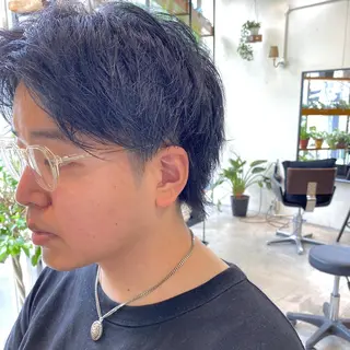 ショート カラー ヘアアレンジ メンズ tane.所属・【ダメージレス施術】 【透明感】北村 拓也のヘアスタイル