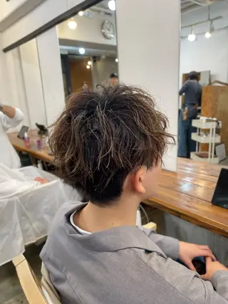 カラー パーマ メンズ 【髪質改善・美髪 矯正】🌟だいち🌟のヘアスタイル