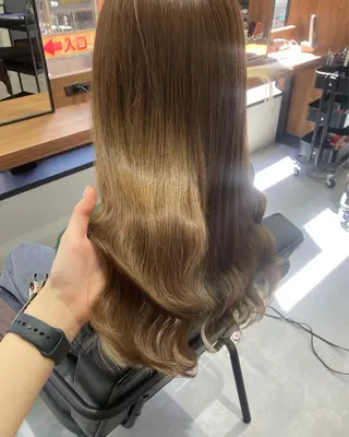 ショート ENA💗NEXT /ハイトーンエクステのヘアスタイル