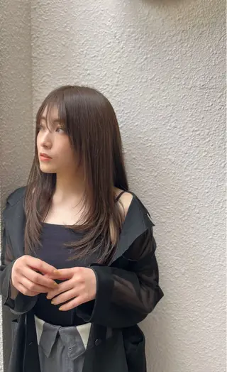 ロング カラー 新宿🫧髪質改善 🫧耳ツボ🫧まなのヘアスタイル