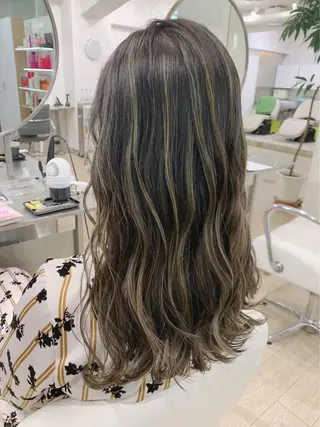 ロング カラー Reb_keiji 👑小倉圭司のヘアスタイル