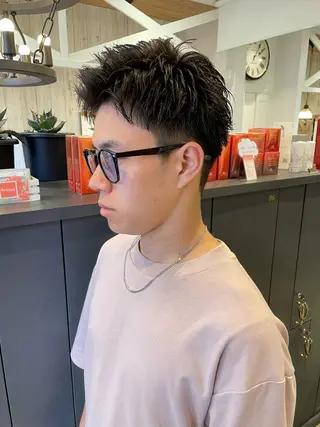 メンズ 細沼 葵のヘアスタイル