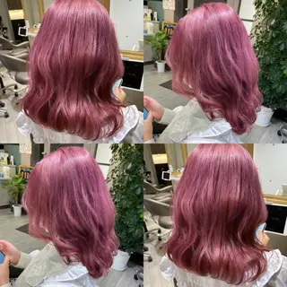 ミディアム カラー ヘアアレンジ 🌼NAMI 🌼のヘアスタイル