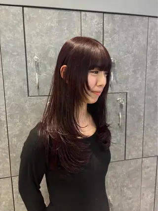 カラー ALBUMGINZA所属・うる艶カラー/銀座 /ゆみのヘアスタイル