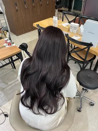 ロング カラー ヘアアレンジ i.Tokyo所属・ショート/ボブ/ 髪質改善🍒hiyuのヘアスタイル