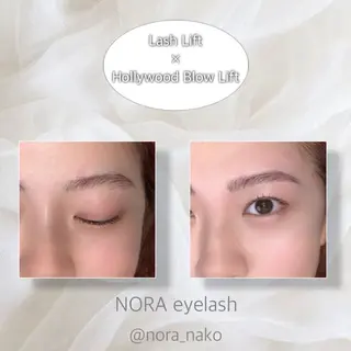 アイブロウ NORAアイラッシュ 🩵NANAKOのマツエク・マツパデザイン