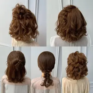 ヘアアレンジ 浅草ヘアセットサロン 🫧 Villageのヘアスタイル