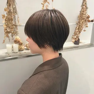 ショート 柏木  彩花のヘアスタイル