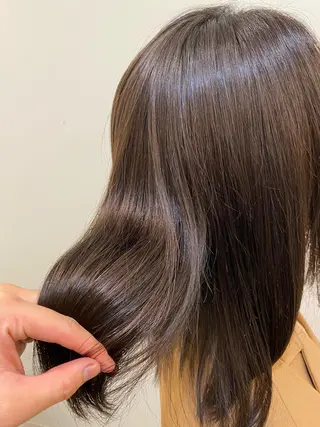 ミディアム カラー マツモト カラー/ショートボブのヘアスタイル