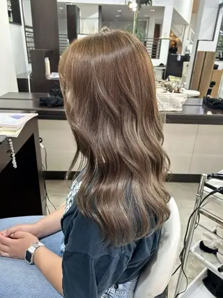 ロング カラー hair salon Earnest[アーネスト]Oofuna所属・まつ毛&ヘア earnest山田のマツエク・マツパデザイン