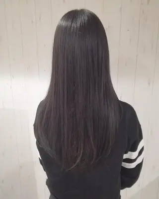 ロング カラー 西川 敏夫のヘアスタイル