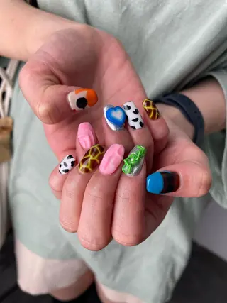 ネイル デザインカラー 🎀REINA🎀のヘアスタイル