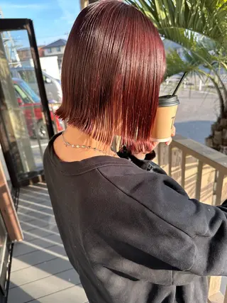 ミディアム 🌈トップデザイナー 金沢駅近nanamiのヘアスタイル