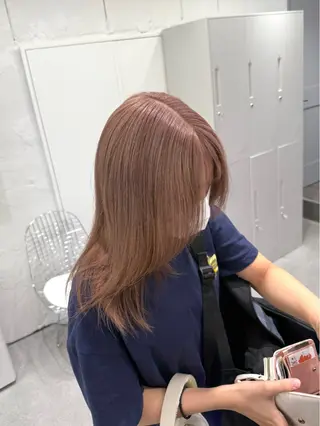 ミディアム いろあそび　町田店所属・ハイトーン特化💫 町田/Mariのヘアスタイル