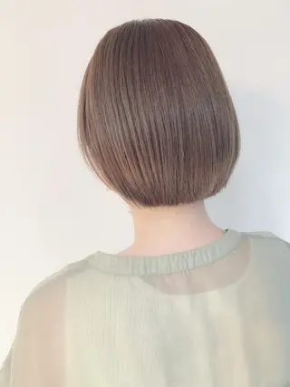 ショート カラー なりたいが叶う ながしまじゅんきのヘアスタイル