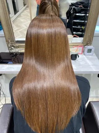 セミロング カラー 天王寺/阿倍野 tocca rieのヘアスタイル