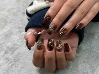 ネイル graph nail【グラフ ネイル】所属・graphnail‪ ‪‪❤︎‬manaのネイルデザイン