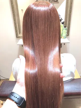 ロング カラー AI 高田馬場店のヘアスタイル