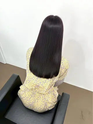 ロング パーマ KOH/髪質改善特化 /縮毛矯正のヘアスタイル