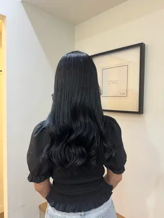 カラー La fith hair charme 渋谷店【ラフィス ヘアー シャルム】所属・🤎艶カラー/縮毛/ クルミ🤎のヘアスタイル