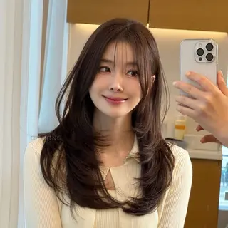 パーマ ﾓ ﾓのヘアスタイル